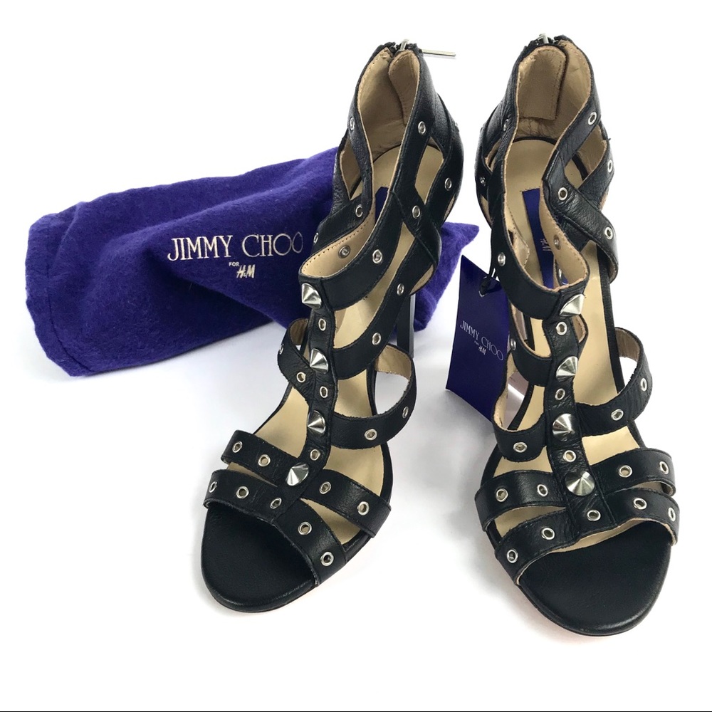 Jimmy Choo for H&M sexy studded strappy stilettos!